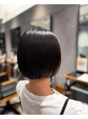 襟足スッキリコンパクトボブ×Aujua 《蒲田AIR牧》
