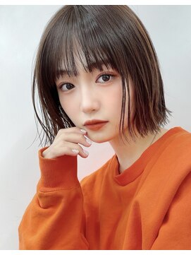 サンド 大阪梅田(sand) @eri_sand_ レイヤーボブ/似合わせカット/メルティー/大阪梅田