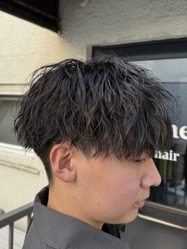 ビカムメンズヘアー 栄店(become men's hair) ツイストスパイラルパーマ／縦落ちパーマ