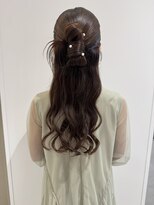 ケンジ 横浜(KENJE)&nbsp;カチモリ×ハーフアップ