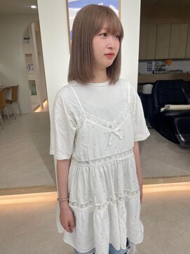 ノルン バイ シェリッシュ(Norn by sheriche) Norn◇ミルクティーベージュ ブリーチカラー ハイトーンカラー