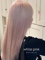 ベレーザ 渋谷(BELEZA) 14561ホワイトブロンド髪質改善ストレートミルクティーベージュ