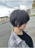 抜け感大人ショート