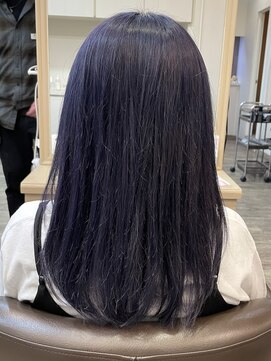 アルターリール(aL ter Rire) くびれヘア/アプリコットオレンジ/ハイライトカラー/澤瑞絵