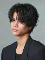 エルマーク 高槻(L-MARK) センターパート/ニュアンスパーマ/ダウンパーマ/men's