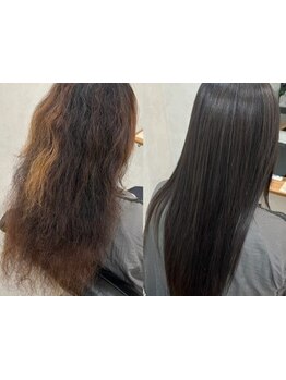 仕上がり満足度◎徹底したカウンセリングからアナタのクセを見極め、ウルツヤ髪へ変身♪