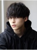 ツイストスパイラルパーマ波巻きパーマシャドウパーマメンズ