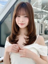 ロンドクレール 川崎(Lond clair)&nbsp;ミディアムレイヤーカット/似合わせカット/川崎96