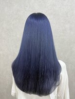 アン ブリーチ 大宮駅東口店(UN BLEACH)&nbsp;ブリーチ１回～ネイビーブルーカラー♪