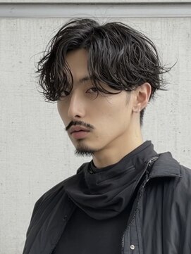 ジレス(Jiles) ニュアンスパーマ/メンズカット/江坂吹田/メンズパーマ/縮毛矯正