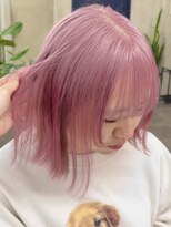 ニコ トウキョウ 渋谷(nico TOKYO)&nbsp;ラベンダーピンクダブルカラーピンクハイトーン韓国レイヤー