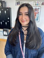 ウィリーベル 沖縄(WILLIE BELLE)&nbsp;暗髪/艶髪ロング/髪質改善ストレート/美髪/透明感/レイヤー