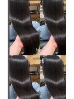 ヘアアトリエ ナイン 岡部店(hair atelier nine)&nbsp;ヘッドスパ/チェリーレッド/ハイレイヤーウルフ/髪質改善/福島市