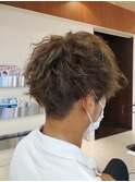 メンズ束感ツイストスパイラル