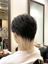 レボルトヘアー(R EVOLUT hair)&nbsp;MEN’S/ニュアンスパーマ/ニュアンスウルフ/柏駅