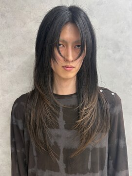 アイヴァン(AIVAN) シャギーカット・ハッシュレイヤー・ロングレイヤー ll
