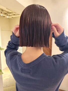 ローマー(ROAMER omotesando) ストレートボブパーマボブ切りっぱなしレイヤーボブ