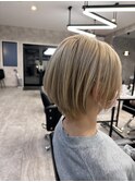 ホワイトベージュ/髪質改善