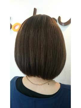 美容室 ボヌール 【ボヌール】柔らかアッシュ×ボブスタイル【オーガニック】
