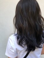 フロート 小阪店(float)&nbsp;春おすすめ裾デニムカラー＿結婚式,前下がり,斜めバング