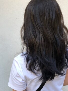 フロート 小阪店(float) 春おすすめ裾デニムカラー＿結婚式,前下がり,斜めバング