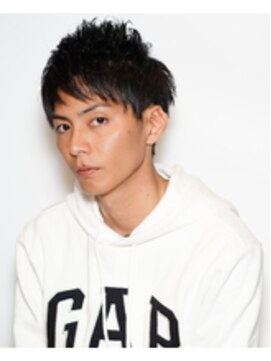 ワンワンオー バーバーショップ 博多店(@110 BARBER SHOP) 2ブロックアップバングセミウェット