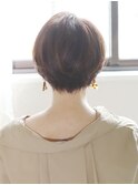 大人ショートボブ「ピュア×抜け感」