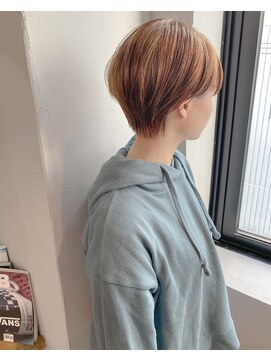 ロティー(loty) 【loty川原一高】ミルクティーベージュ×耳掛けショート