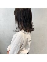 ミント(mint) 暗髪グレーで透明感カラー!