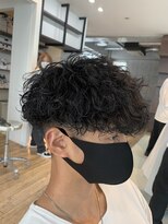 フィフス(fifth) コンマヘア ツイストパーマ マッシュウルフ ツーブロック