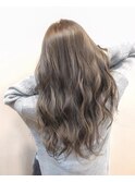ハイライト/デザインカラー/トリートメント/コテ巻き/アッシュ