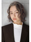 大人可愛い20代30代40代黒髪前下がりショートボブ丸みショート◎