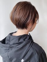 モリオフロムロンドン 原宿本店(morio from London) 【morio 原宿】ハイライトベージュカラー ショートボブ