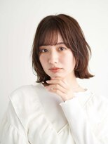 ジュール 新宿三丁目(Joule)&nbsp;前髪カタログ/くびれミディ/イヤリングカラー/新宿三丁目