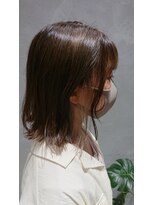 ビューティーマーケット アングゥ イオンモール名取(BEAUTY MARKET ungu)&nbsp;イヤリングカラー×ミルクティー