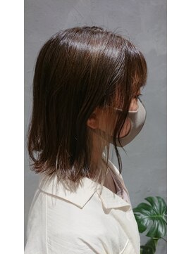 ビューティーマーケット アングゥ イオンモール名取(BEAUTY MARKET ungu) イヤリングカラー×ミルクティー