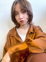 ガレージ バイ グリーン 原宿 表参道(Garage by green)&nbsp;【loki】ミニウルフ×サンドベージュ