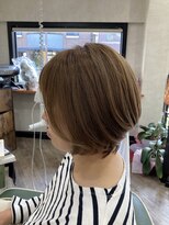 パペル(PAPEL)&nbsp;大人女性似合わせカットカラー＋白髪ぼかしハイライト