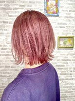 ウィン 川口元郷店(win)&nbsp;外ハネ×ボブ×ピンクカラー♪   【川口元郷】