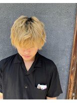 イメ(ime.) 金髪マッシュ