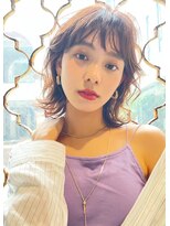 テイラー(Taylor)&nbsp;【Taylor 大宮】ブラウンベージュ×外ハネウルフ