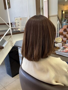 コアフィールフィス(COIFFURE fils) 見附今町M3D髪質改善ストレートカラー