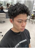 スパイキーショート×ソフトツイスパ