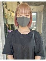 リンクバイビセ 髪質改善(link by vise)&nbsp;#ピンクカラー#インナーカラー#ベージュカラー#ボブ#ミニボブ