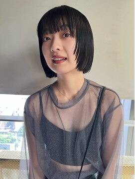 ブローチ 表参道(broocH) ボブ/ミニボブ/ぱつっとボブ/顔まわりカット/表参道