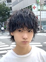 アビールブレ 新潟万代(ABEY LEVRAI)&nbsp;波巻きウルフ新潟メンズパーマ新潟パーマ波巻きパーマ