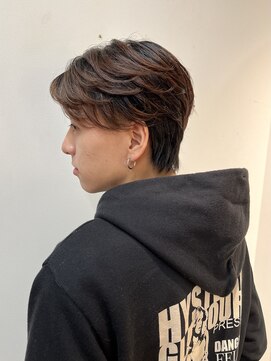 ルーム(Room) 韓国メンズセンターパート/メンズカルマパーマ/メンズカット