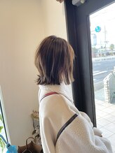 アッドランプ ヘアー 柳津店(add Lamp hair) ぷつっとレイヤーボブ