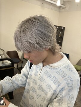 ヘアリゾートエーアイ 東陽町店(hair resort Ai) ホワイトカラー×カルマウルフ