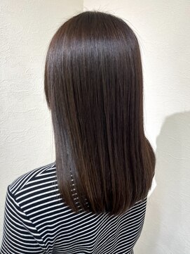 ヘアー ホスピタル ソアン(hair hospital soan) 暗髪 × アッシュブラウン